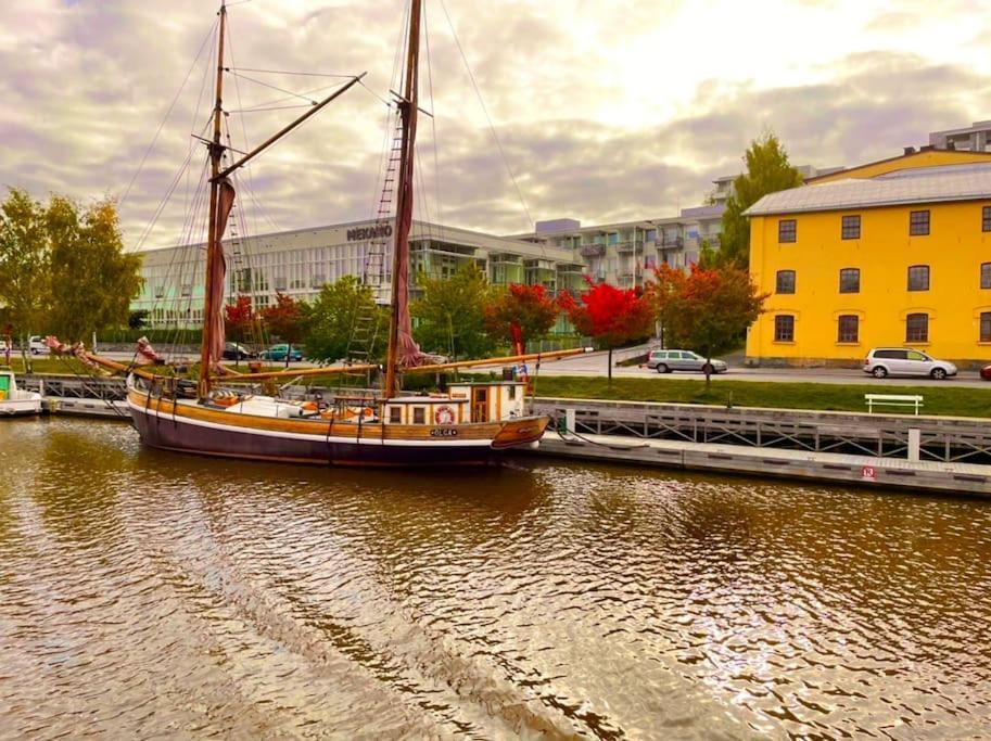 Huoneisto Riverside Loft With Sauna Turku